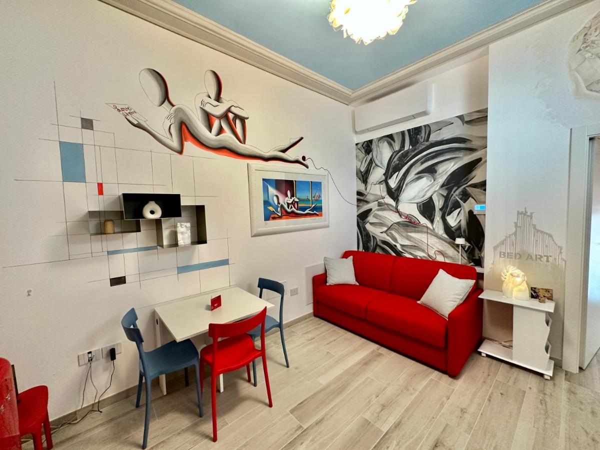 Bed Art Relaxing Suite - Appartamento Con Sauna Love Suite Gallery Сан Бенедето дел Тронто Екстериор снимка